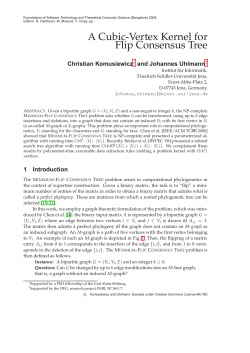 A Cubic-Vertex Kernel for Flip Consensus Tree