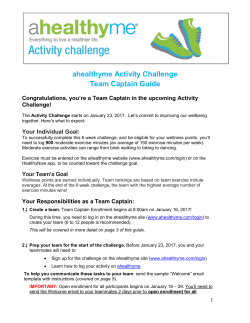 Team Captain Guide