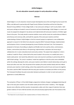 Research Abstract