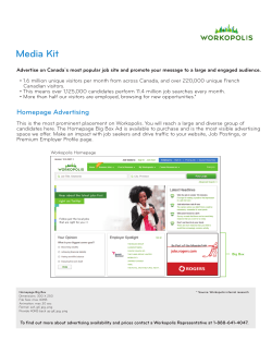 Media Kit - Workopolis