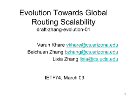 Prefix AS-PATH Map Table