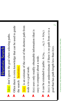 heuristic search up to A-star