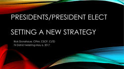 Setting A New Strategy - APICS Great Lakes District