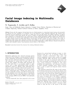 Facial Image Indexing in Multimedia Databases