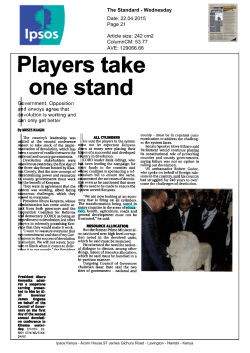 Players take