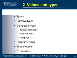 02.Values - University of Glasgow