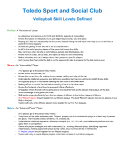 Defined - Toledo Sport and Social Club