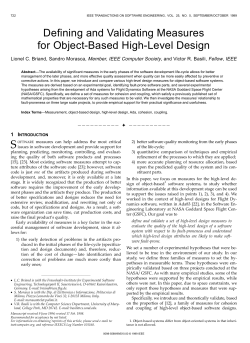 Defining and Validating Measures for Object-Based High