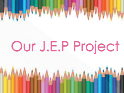Our Jep Project