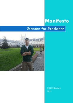 Stanton for President