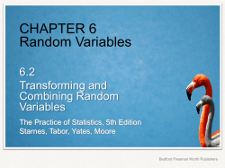 independent random variables