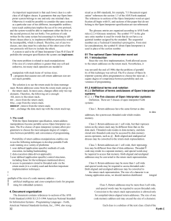 An important requirement is that each lower class is a sub‑ nized as