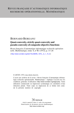Quasi-convexity, strictly quasi-convexity and pseudo