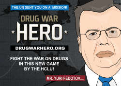 FIGHT THE WAR ON DRUGS IN THIS NEW GAME BY THE HCLU