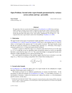 PDF - JMLR Workshop and Conference Proceedings