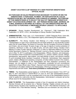 Official Rules - Makings of a New Frontier