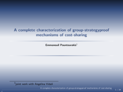 A complete characterization of group