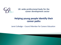 Inspiration and support for career development professionals