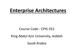 Enterprise Architecture