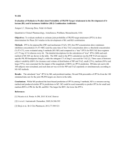 W-038 Evaluation of Methods to Predict Joint Probability of