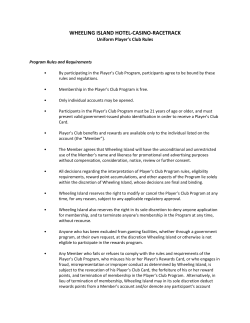 Uniform Player` club rules