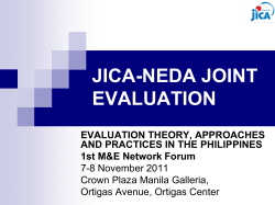 5-JICA - PH Development Plan