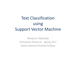 Association Rule Mining - Indian Statistical Institute, Kolkata