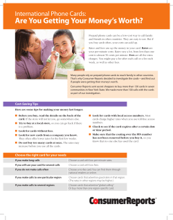 International Phone Cards: Are You Getting