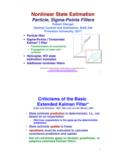 21. NL State Estimation (Sigma Points) MAE 546 2017.pptx