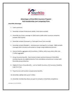 Advantages of AmeriKids Insurance Program And memberships