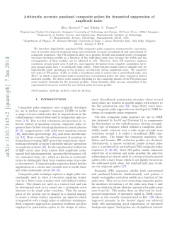 Arbitrarily accurate passband composite pulses for dynamical