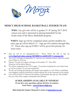 mercy high school basketball feeder team