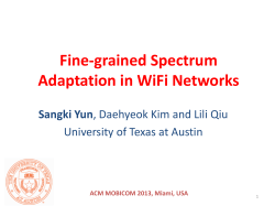Multi-point to Multi-point MIMO in WLANs