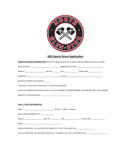 NGS Grant Application Form