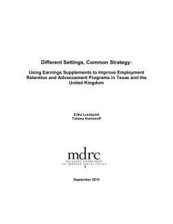 Different Settings, Common Strategy: