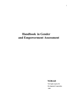 handbook - gender