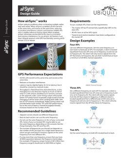 airSync Design Guide
