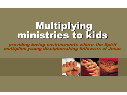 Modern Children`s Ministry