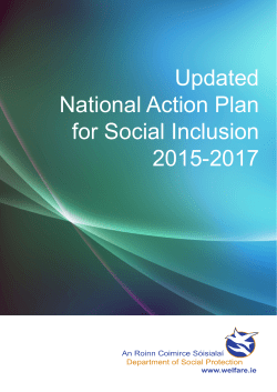 Updated National Action Plan for Social Inclusion 2015