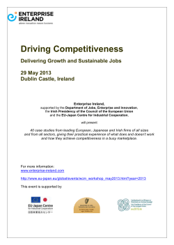 Driving Competitiveness