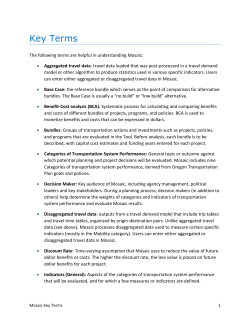 Key Terms - Oregon Department of Transportation
