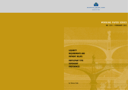 Liquidity requirements and payment delays