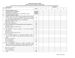 Marks The firm must be CAG empanelled YES/NO Firm