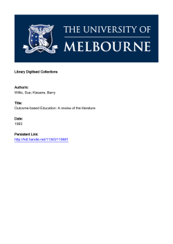 Outcome-based Education: A review of the