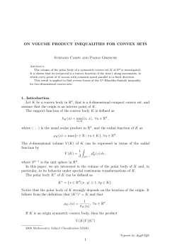 ON VOLUME PRODUCT INEQUALITIES FOR CONVEX SETS