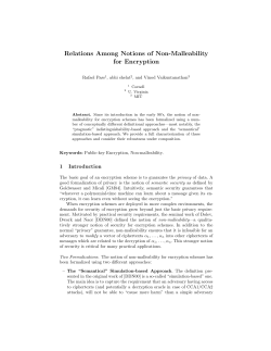 Relations Among Notions of Non