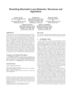 Revisiting Stochastic Loss Networks: Structures and Algorithms