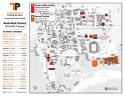 Basketball Parking - Princeton University