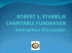 bob stubbs fundraiser