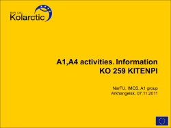 Project Implementation Manual for actions financed under the Call